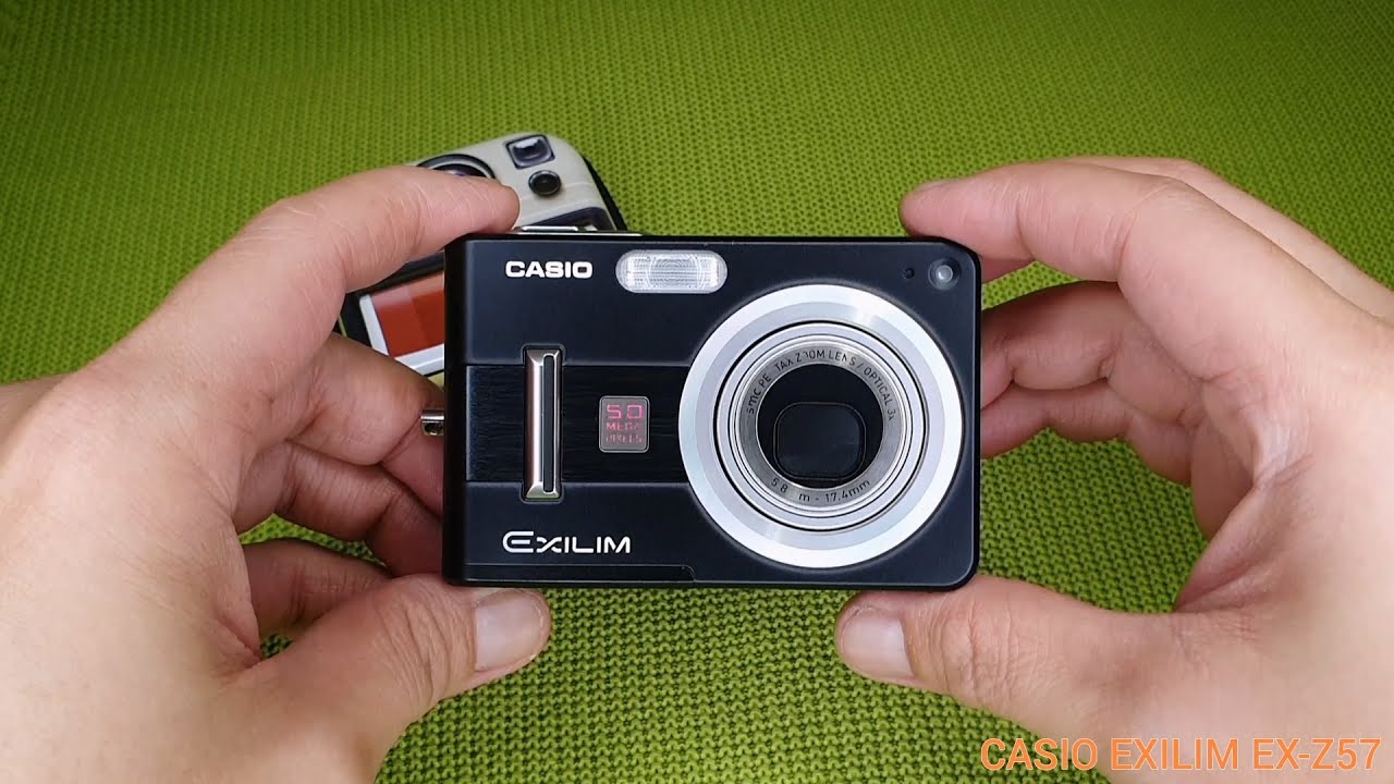 CASIO EXILIM EX-Z57 - YouTube