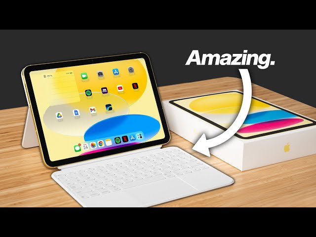 iPad 10th Gen Magic Keyboard Folio Case Review! - YouTube