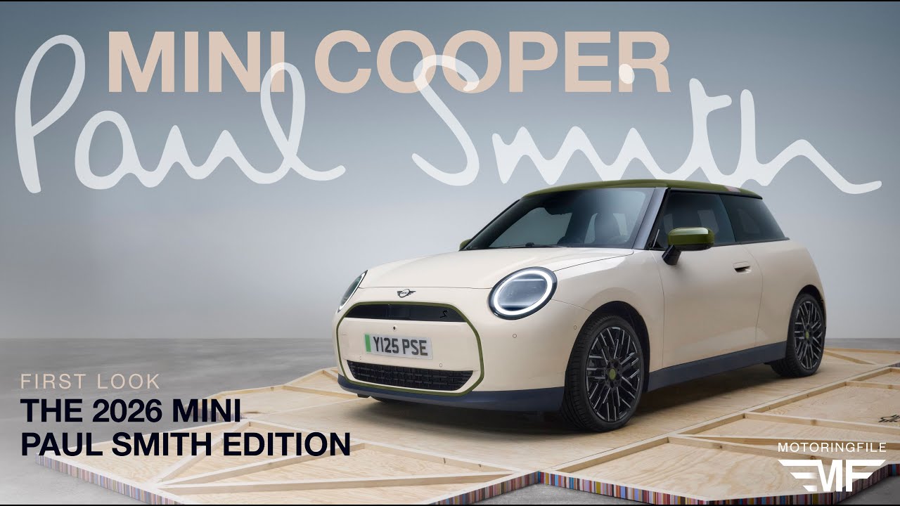 Unboxing the new MINI Paul Smith Edition.​ - YouTube