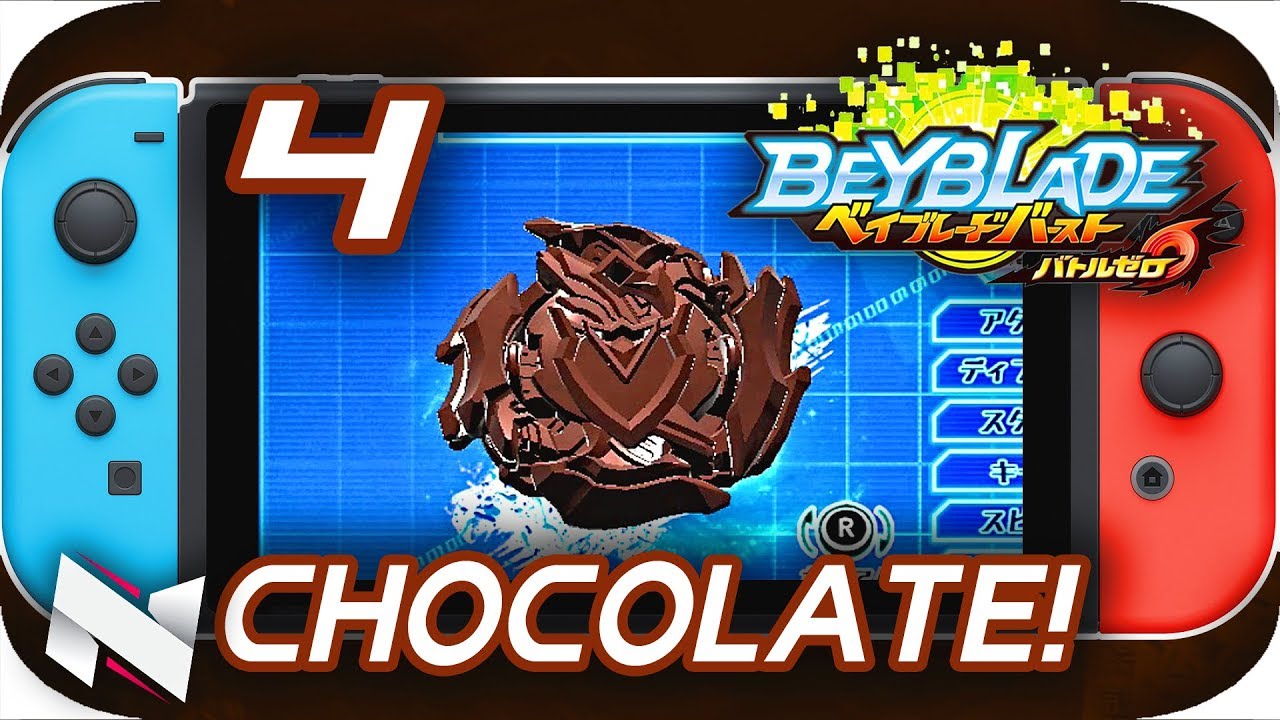 CHOCOLATE ACHILLES!? Beyblade Burst BATTLE ZERO Gameplay Part 4