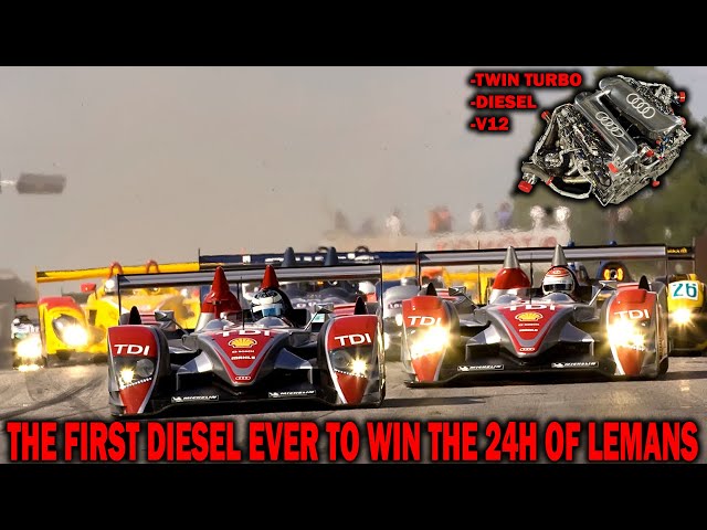Audi R10: Revolutionizing Le Mans with Diesel Power - YouTube