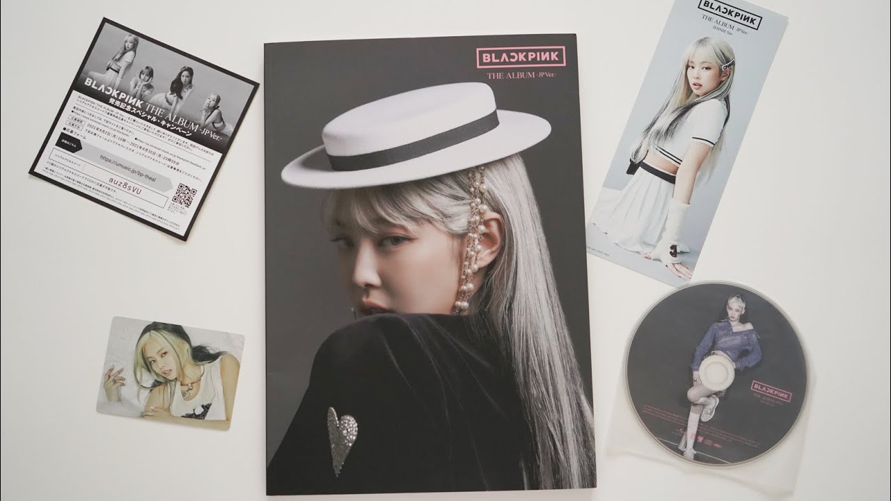 Unboxing | JENNIE Ver. BLACKPINK - THE ALBUM - JP Ver. - YouTube