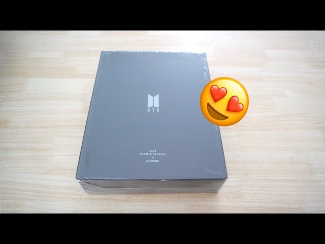UNBOXING | 2019 BTS Summer Package - YouTube