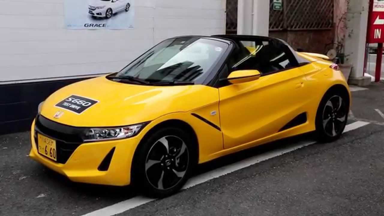 高画質】Honda S660 カーニバルイエローⅡ 6速MT 試乗してきました