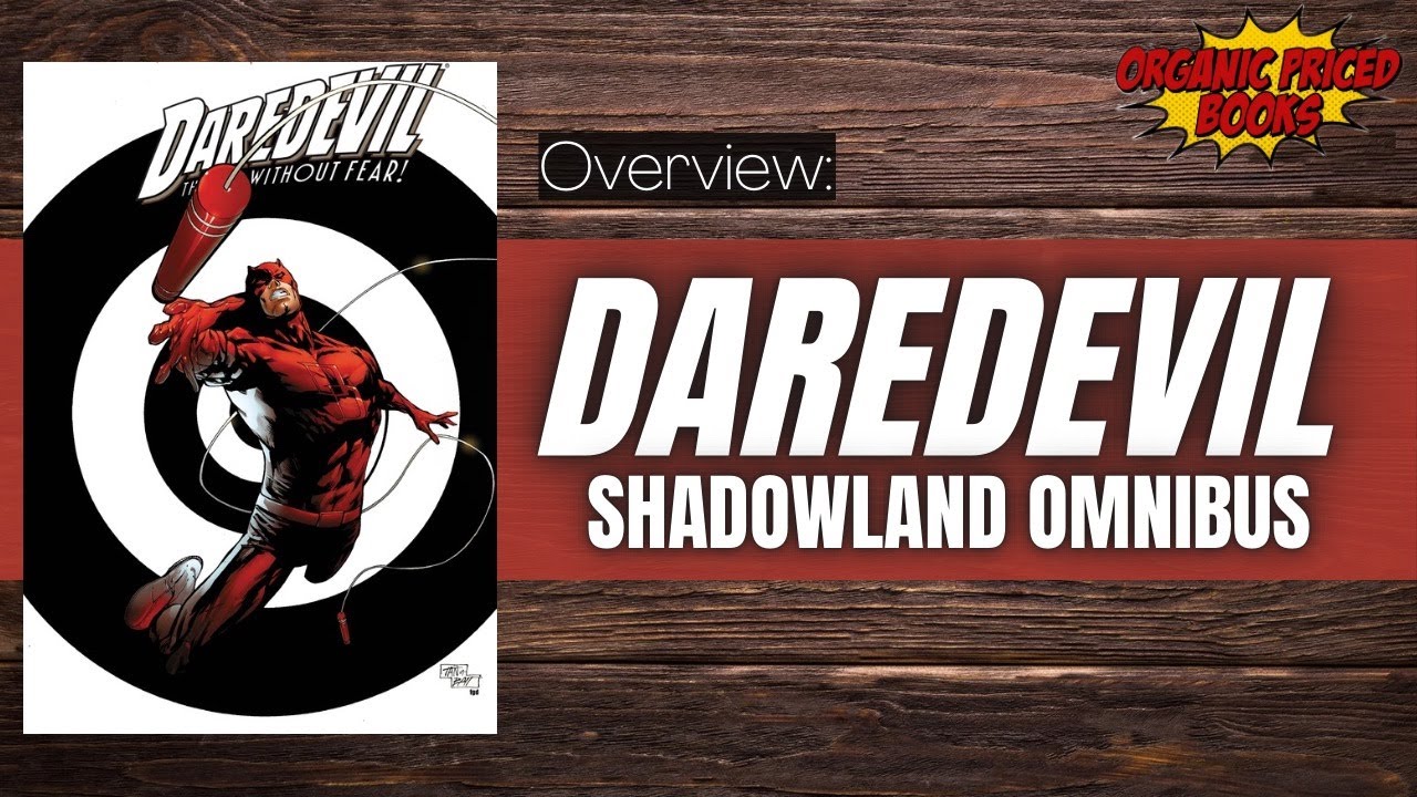 Daredevil Shadowland Omnibus Overview | ‪@TheComicBookReport