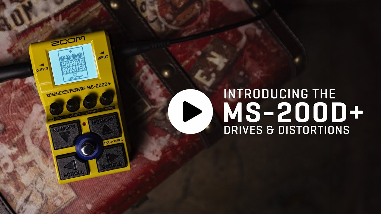 Introducing the MS-200D+ MultiStomp - YouTube