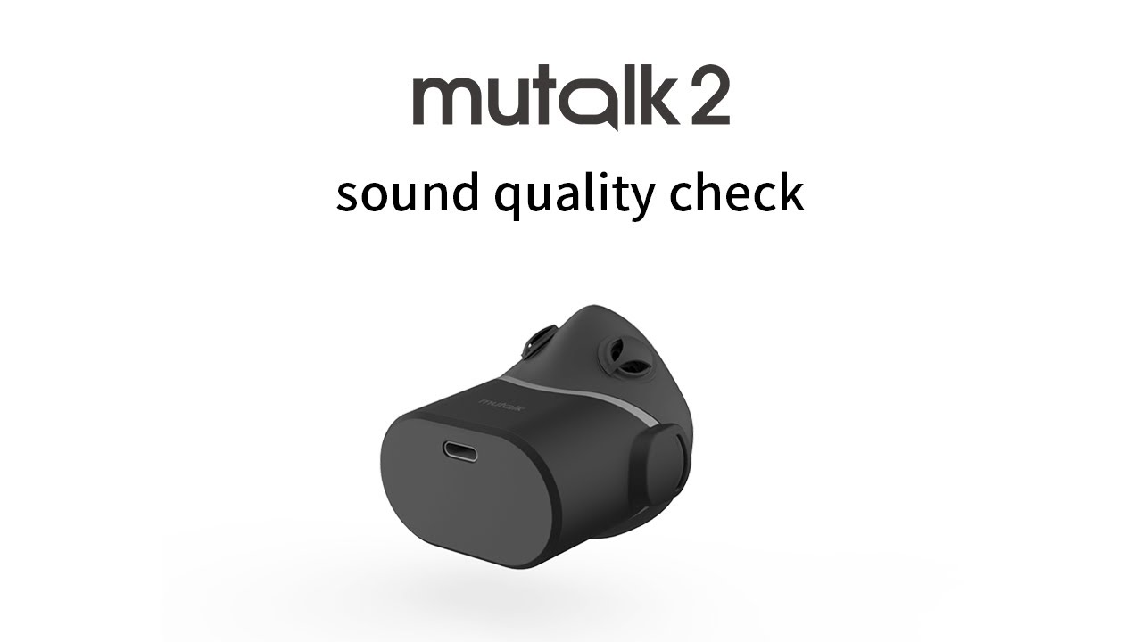 mutalk 2 - High sound quality soundproof wireless microphone