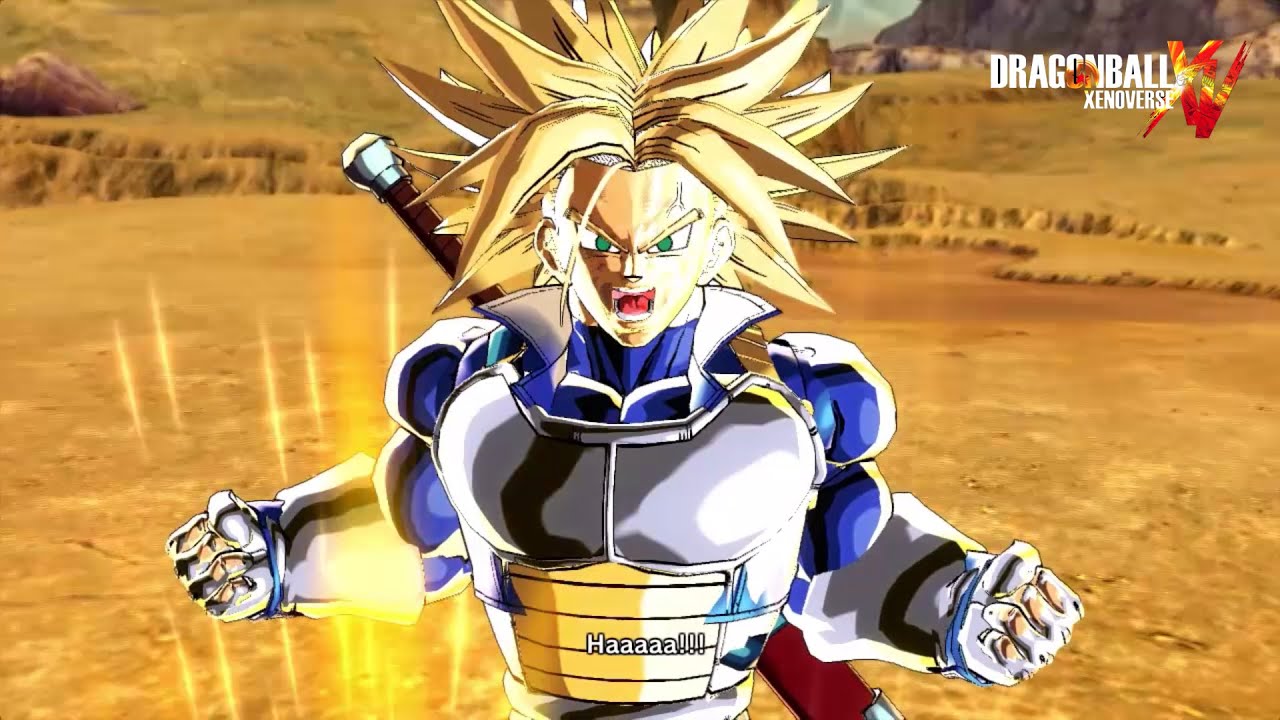 TRUNKS ASCENDED SAIYAN TRANSFORMATION | Xenoverse [Episode 86