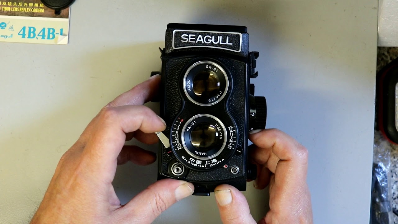Seagull 4B-I, Chinese TLR, never been used - YouTube