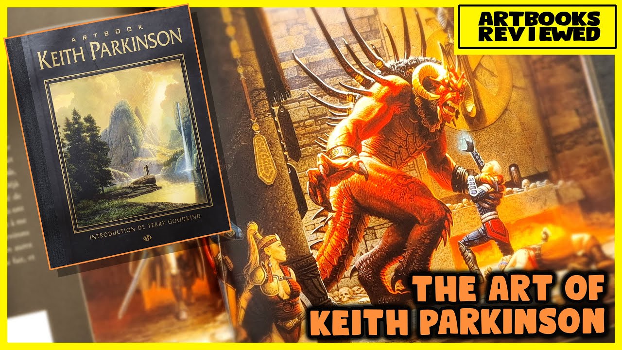 The Art of Keith Parkinson artbook - YouTube