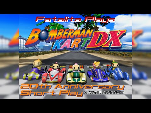 実況配信】発売20周年を祝うべく''ボンバーマンカートDX''をプレイ