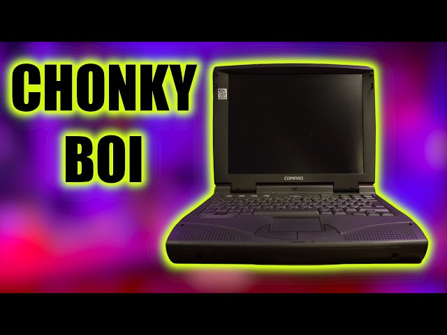 Compaq Armada 1592DT - Pure Nostalgia - YouTube