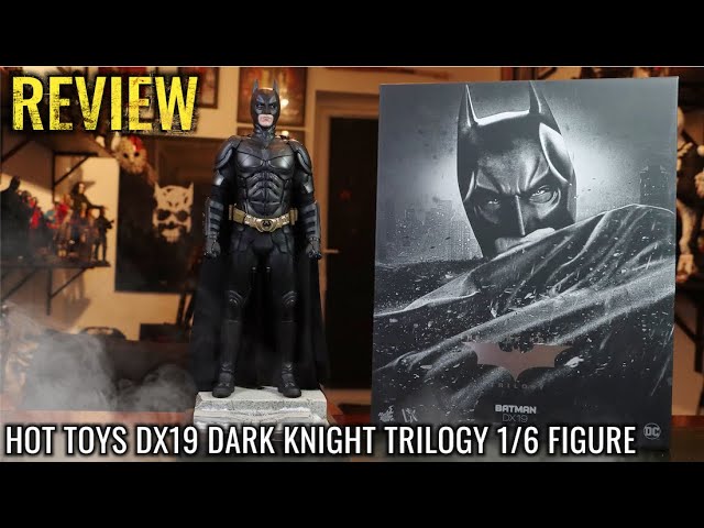 REVIEW. HOT TOYS DX19 THE DARK KNIGHT TRILOGY BATMAN FIGURE - YouTube