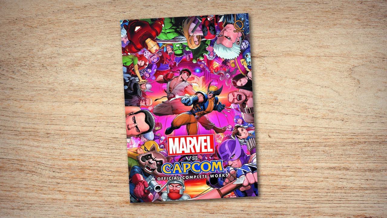 Marvel VS Capcom: Official Complete Works (book flip) - YouTube