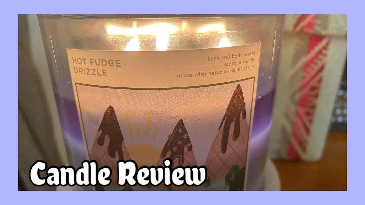 Hot Fudge Drizzle|| Bath and Bodyworks candle review - YouTube