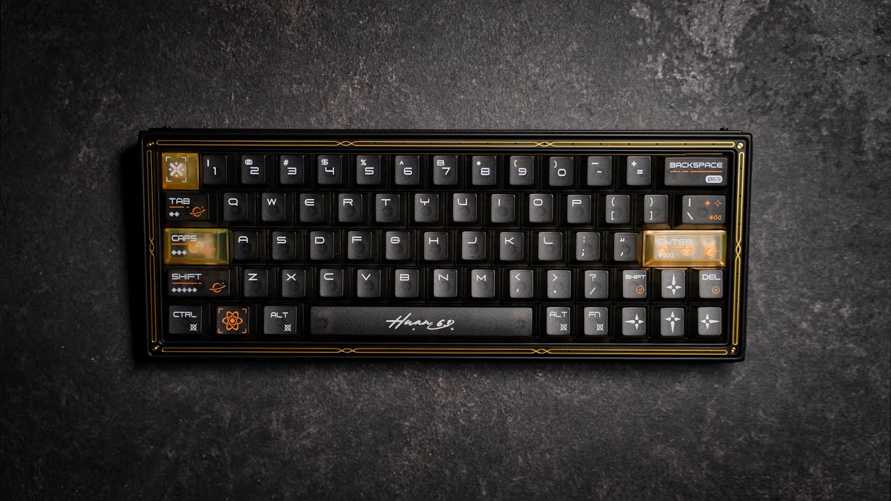 WLMOUSE HUAN63 HE Magnesium Alloys Keyboard - YouTube