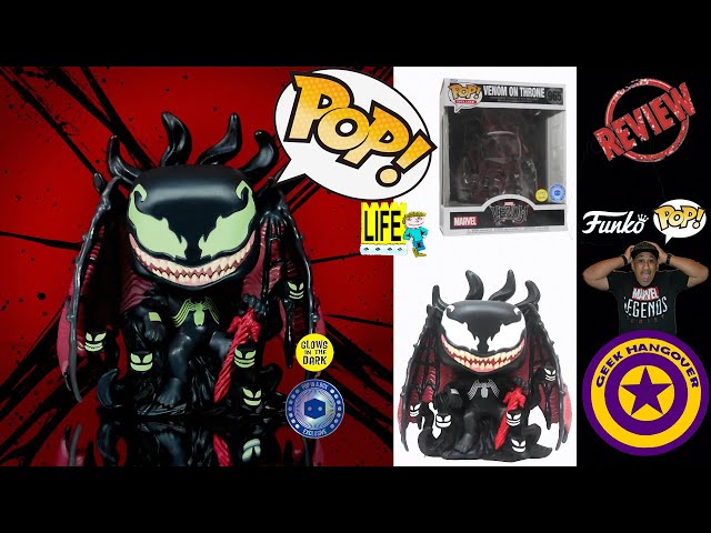 Funko POP! #965 PIAB EXCLUSIVE MARVEL VENOM ON THRONE DELUXE