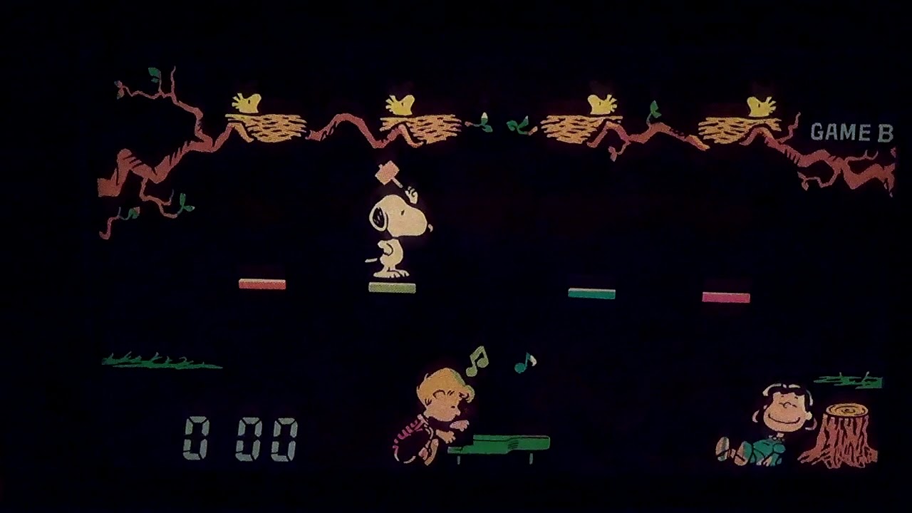 パノラマスクリーン カラー液晶ゲーム】スヌーピー 任天堂 SNOOPY