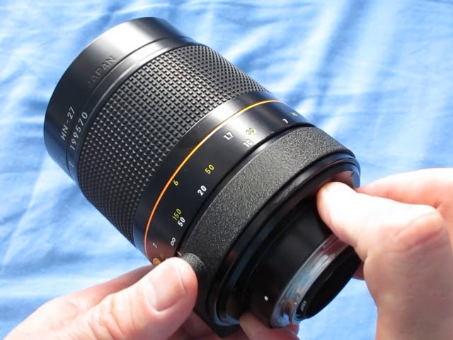 reflex nikkor 500mm - YouTube