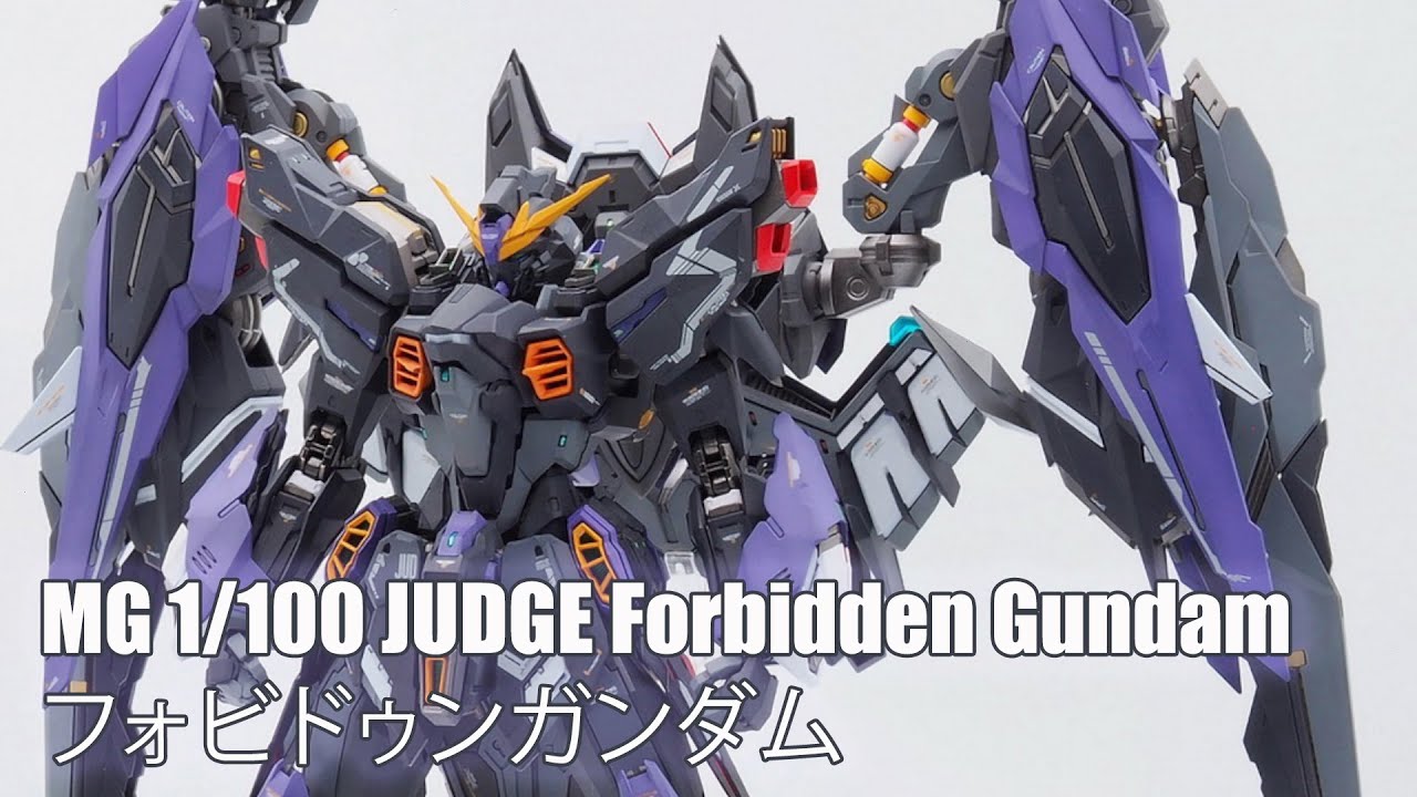 MG 1/100 JUDGE GAT-X252 Forbidden Gundam - Custom Build