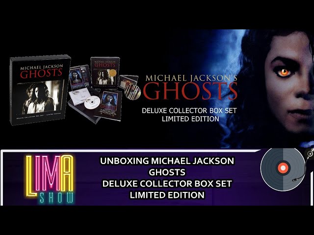 UNBOXING: BOX Michael Jackson GHOSTS Deluxe Collector Set Limited