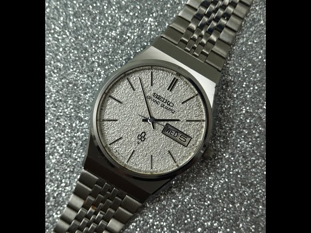 1977 Seiko Grand Quartz Snowflake men's vintage watch. Model