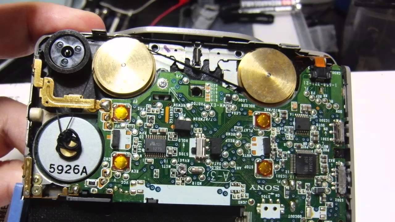 SONY Cassette Walkman WM-EX622 Introduction and Internal