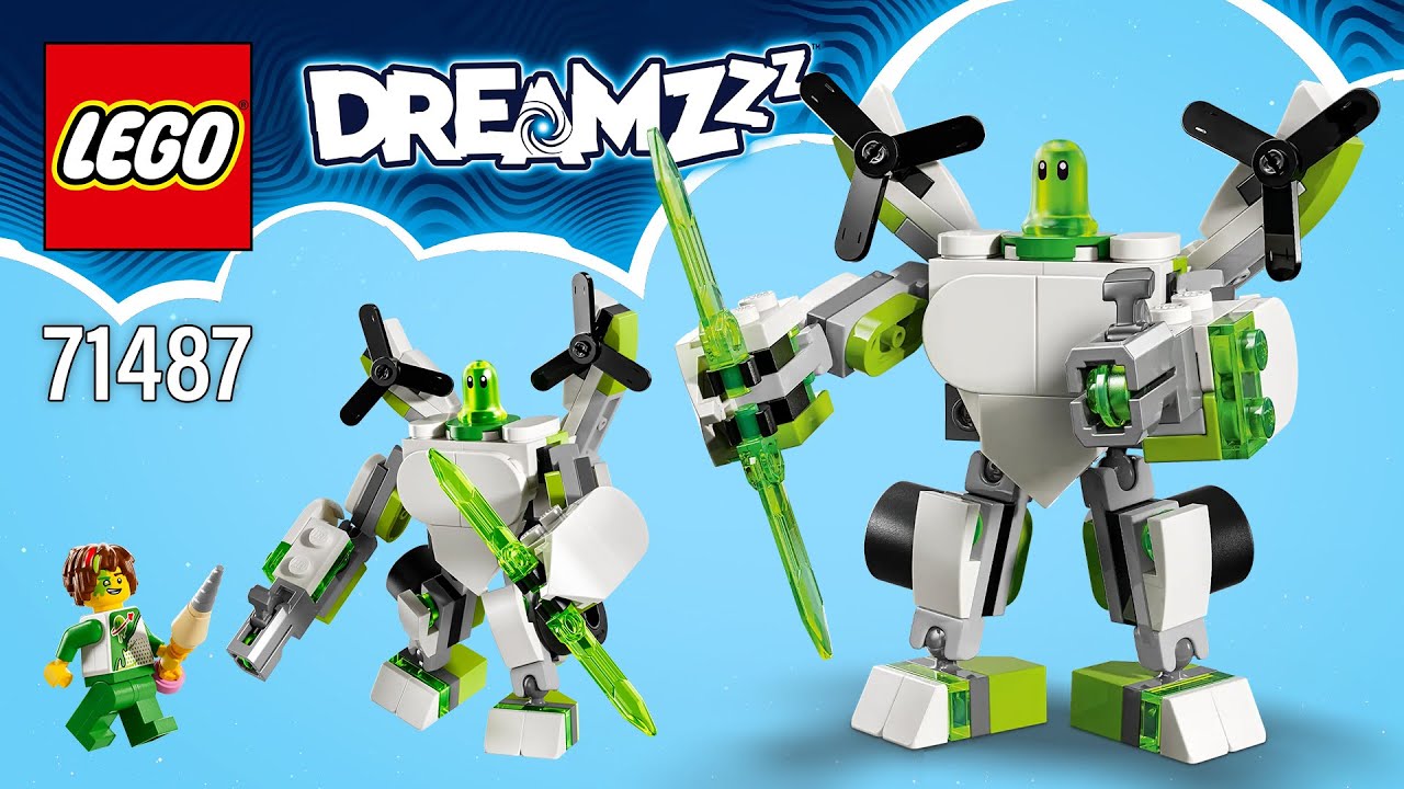 LEGO DREAMZzz Z-Blob's Robot & Vehicle Adventures (71487)[121 pcs