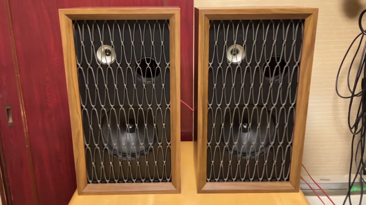 オーディオ試聴動画 ALTEC CD308-8A(改)国産古箱・ホーンツィーター