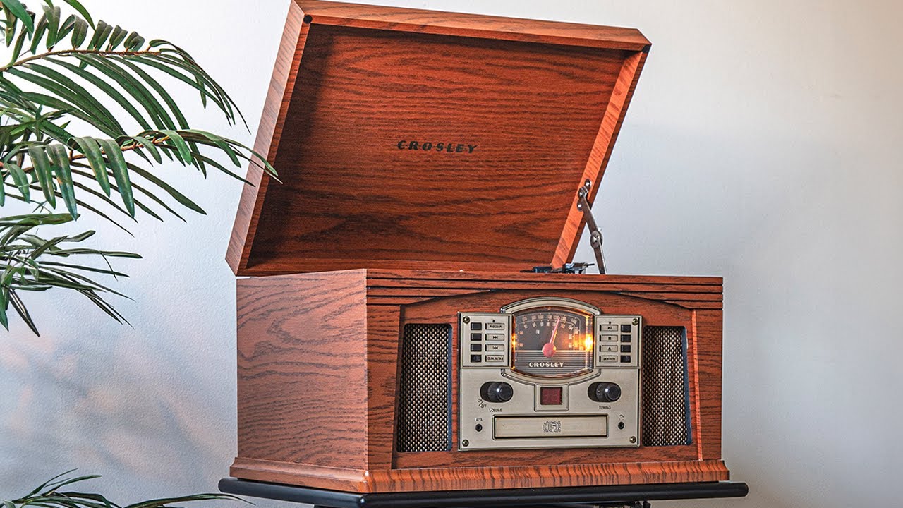 Lancaster 8-in-1 Record Player | Crosley Radio