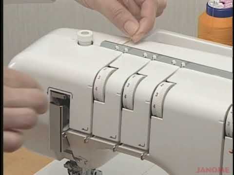 カバーステッチ専用機 エスプリ 796R - YouTube