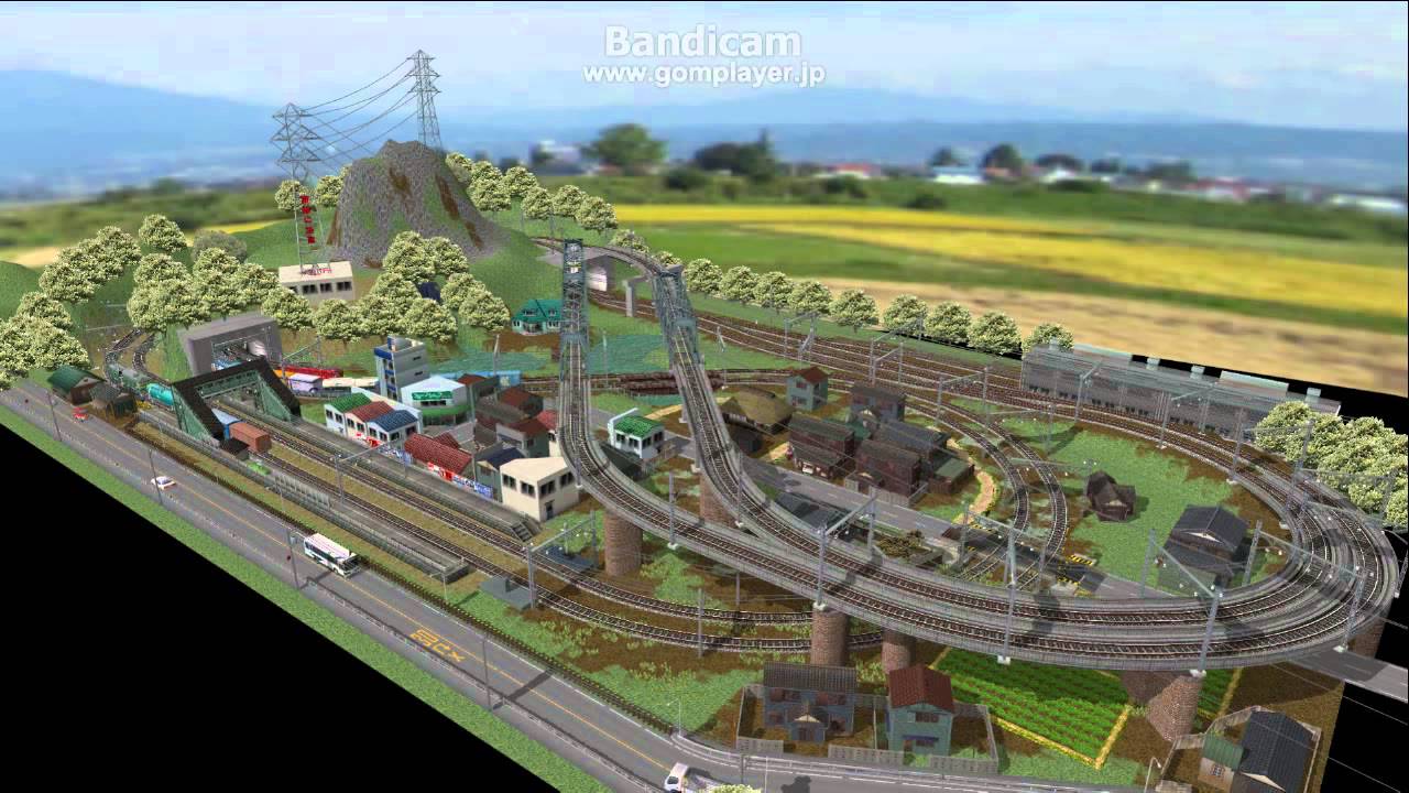 TOMIXレイアウトプラン 900×1800 複線No.1 - YouTube
