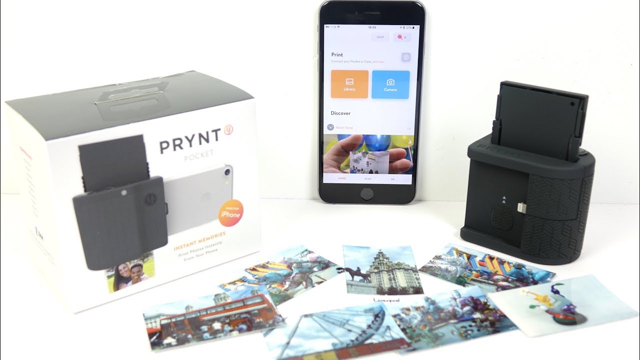 Prynt Pocket iPhone Zink Printer REVIEW - YouTube