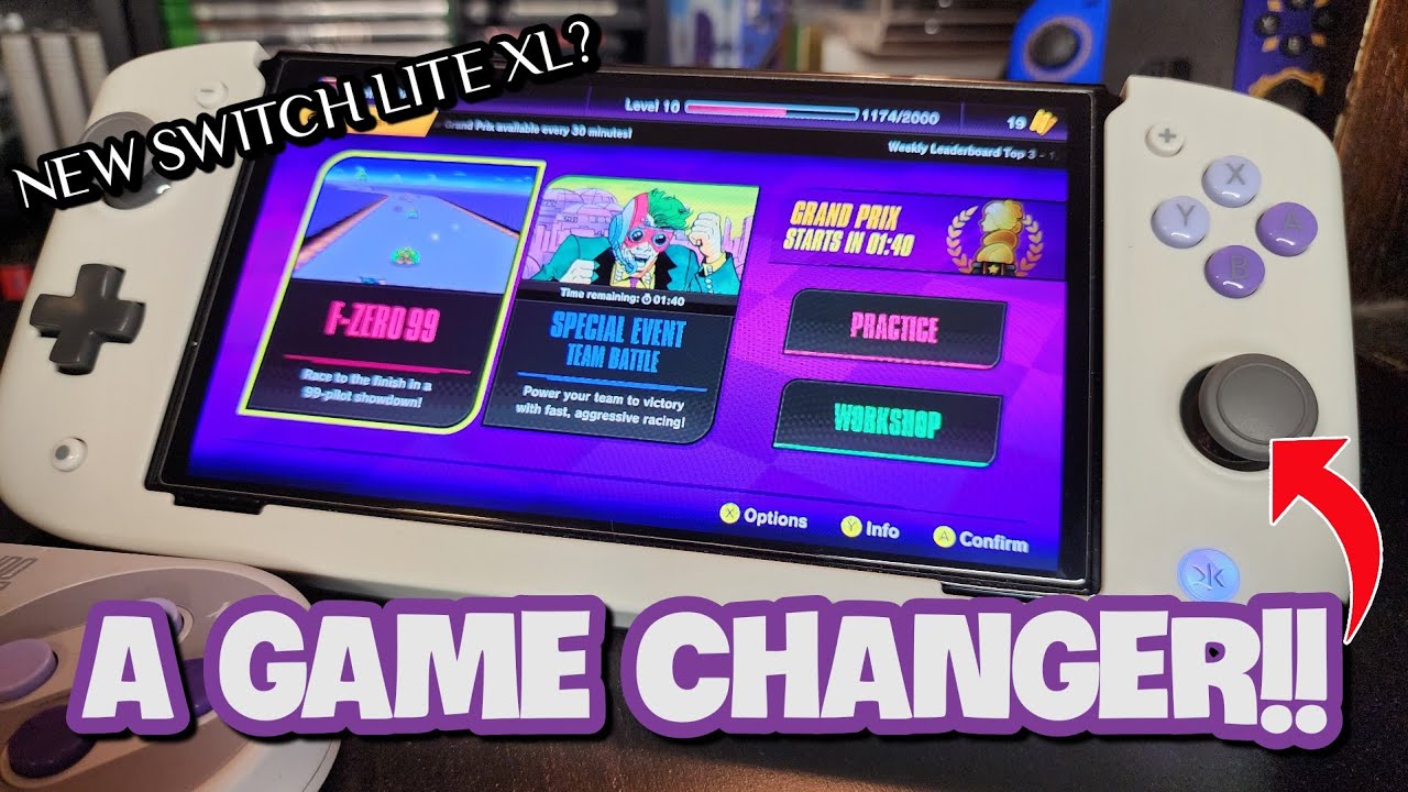 Turn Your Switch OLED Into A Switch OLED Lite XL!! - YouTube