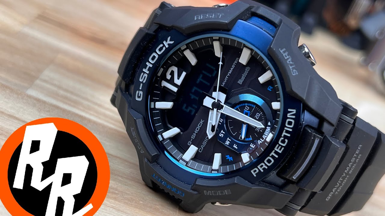 G-Shock GR-B100 GravityMaster (master of G) - YouTube