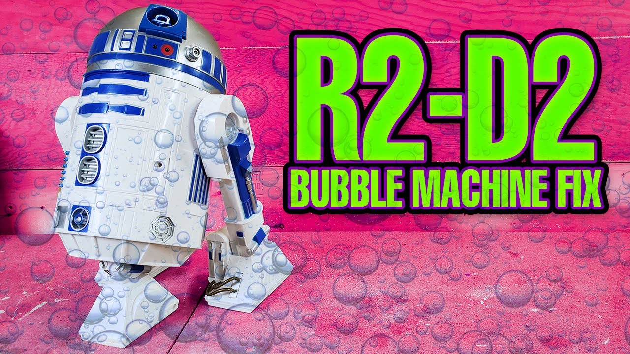 I fix a 2015 R2-D2 Bubble Machine. - YouTube