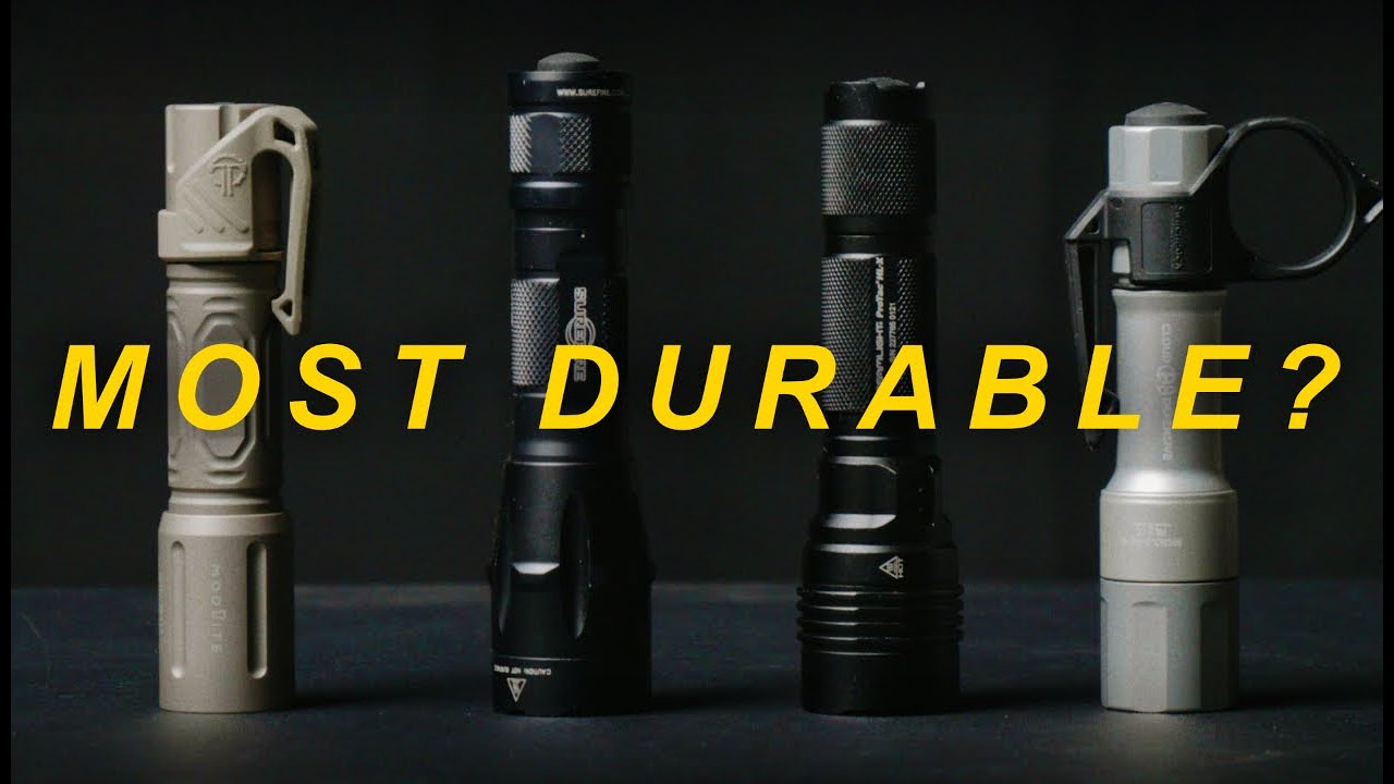 CLOUD MCH DURABILTY vs. Surefire, Streamlight, Modlite - YouTube
