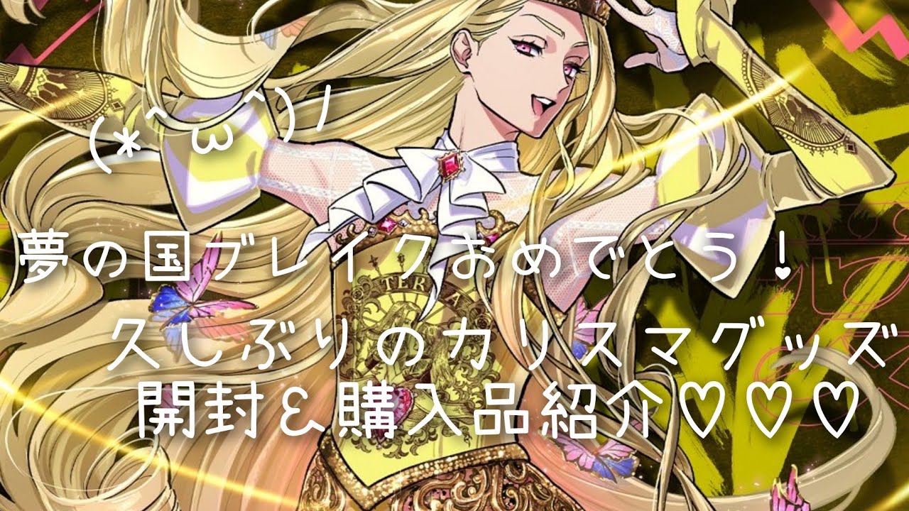 カリスマ】テラくんのブレイク記念に久しぶりのグッズ開封＆購入品紹介