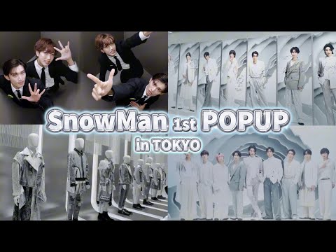 Two male otaku went to SnowMan's 1st POPUP and it was like a