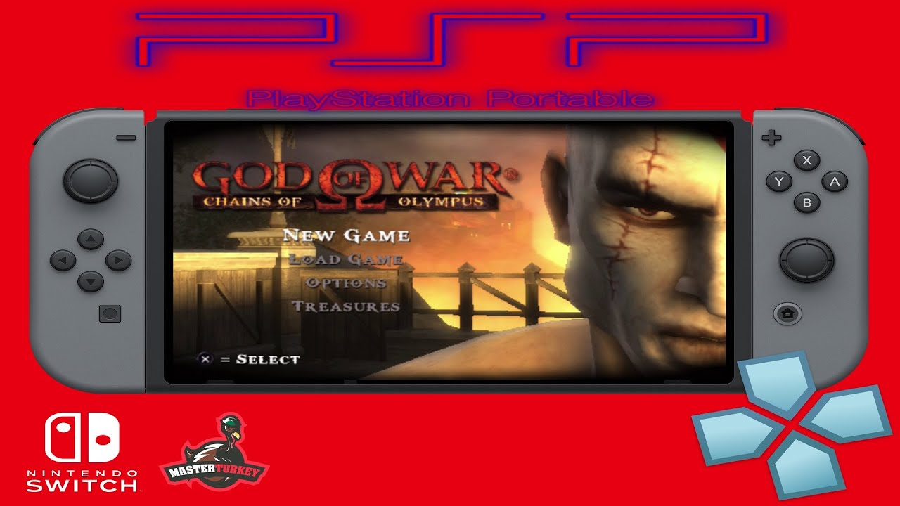 PSP Emulator For Nintendo Switch (Standalone PPSSPP - GL) - YouTube