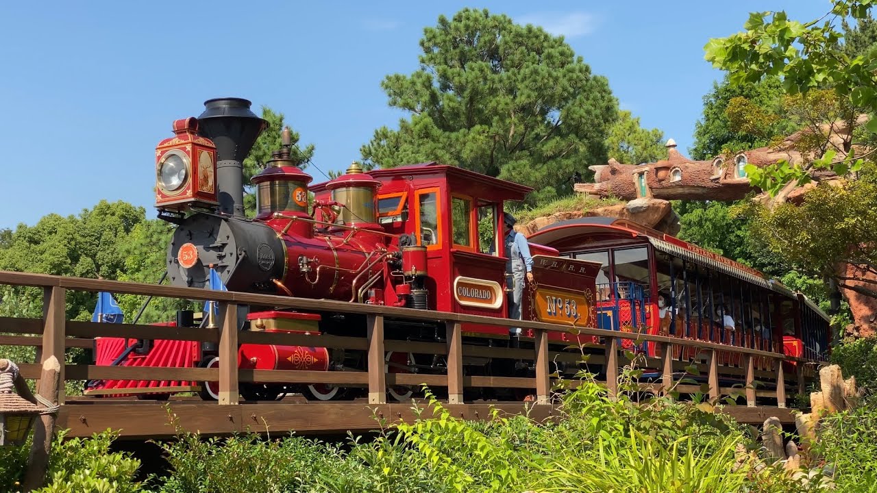 2021/6】ウエスタンリバー鉄道コロラド号 - YouTube