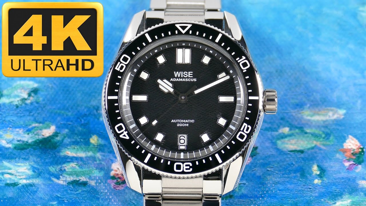 Wise – Adamascus AD8 Premium 904L Diver on Bracelet with Toolless