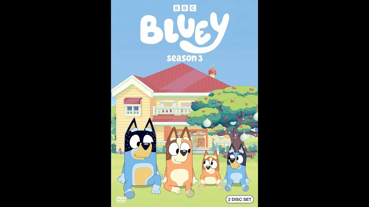 Opening to Bluey: Season 3: The First Half 2024 DVD - YouTube