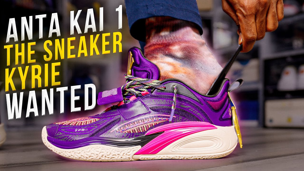 ANTA KAI 1: The Sneaker Kyrie Wanted - YouTube