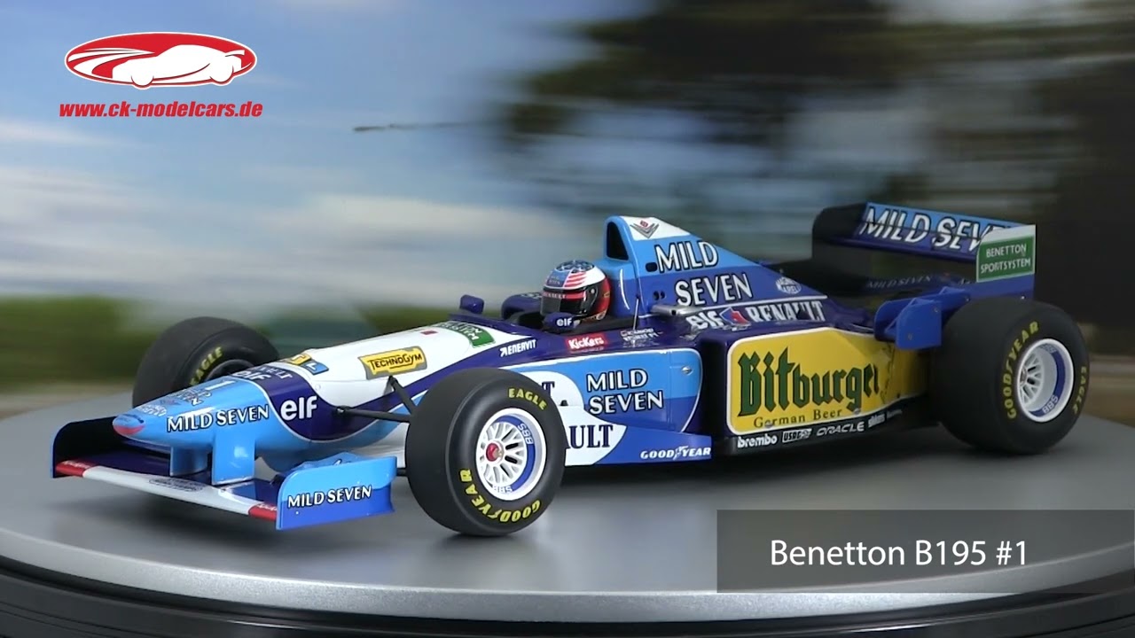 Minichamps 1:12 M. Schumacher Benetton B195 #1 Formula 1 World