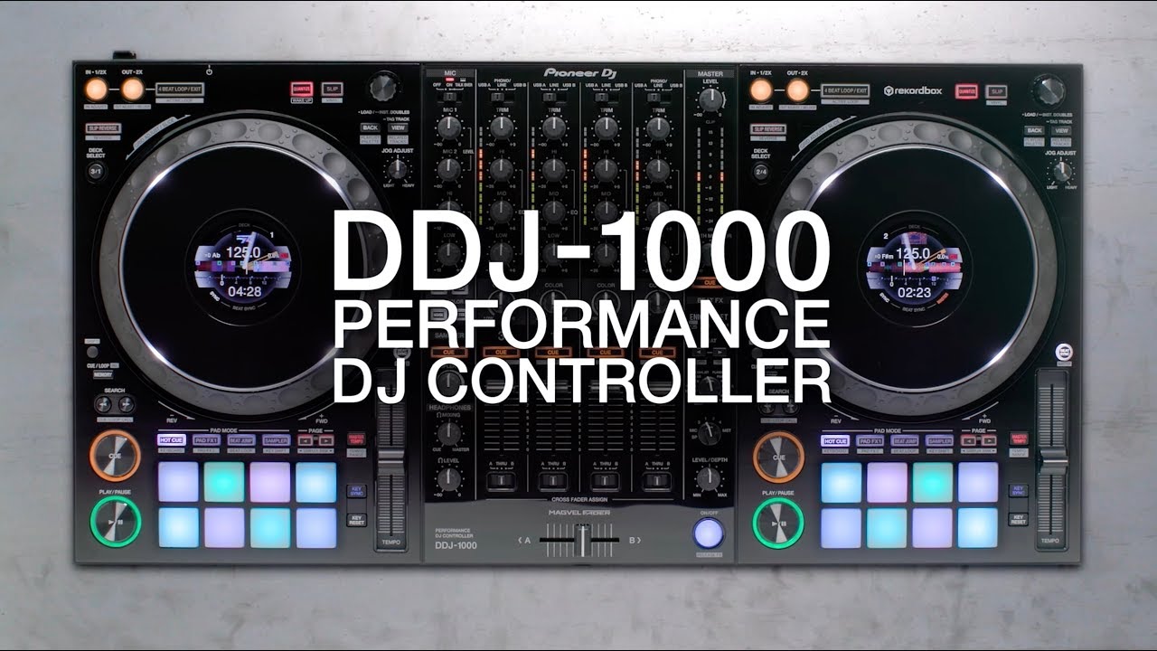 PioneerDJ Announces DDJ-1000 Controller