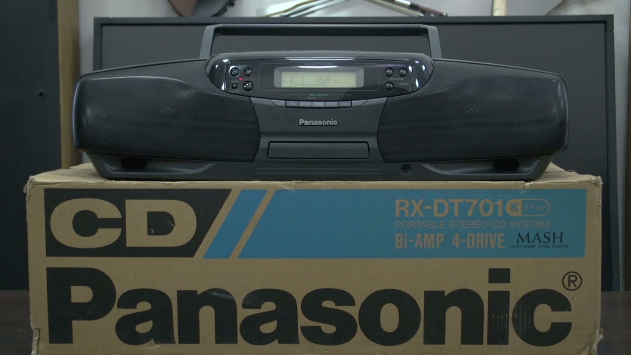 Panasonic RX-DT701 - YouTube
