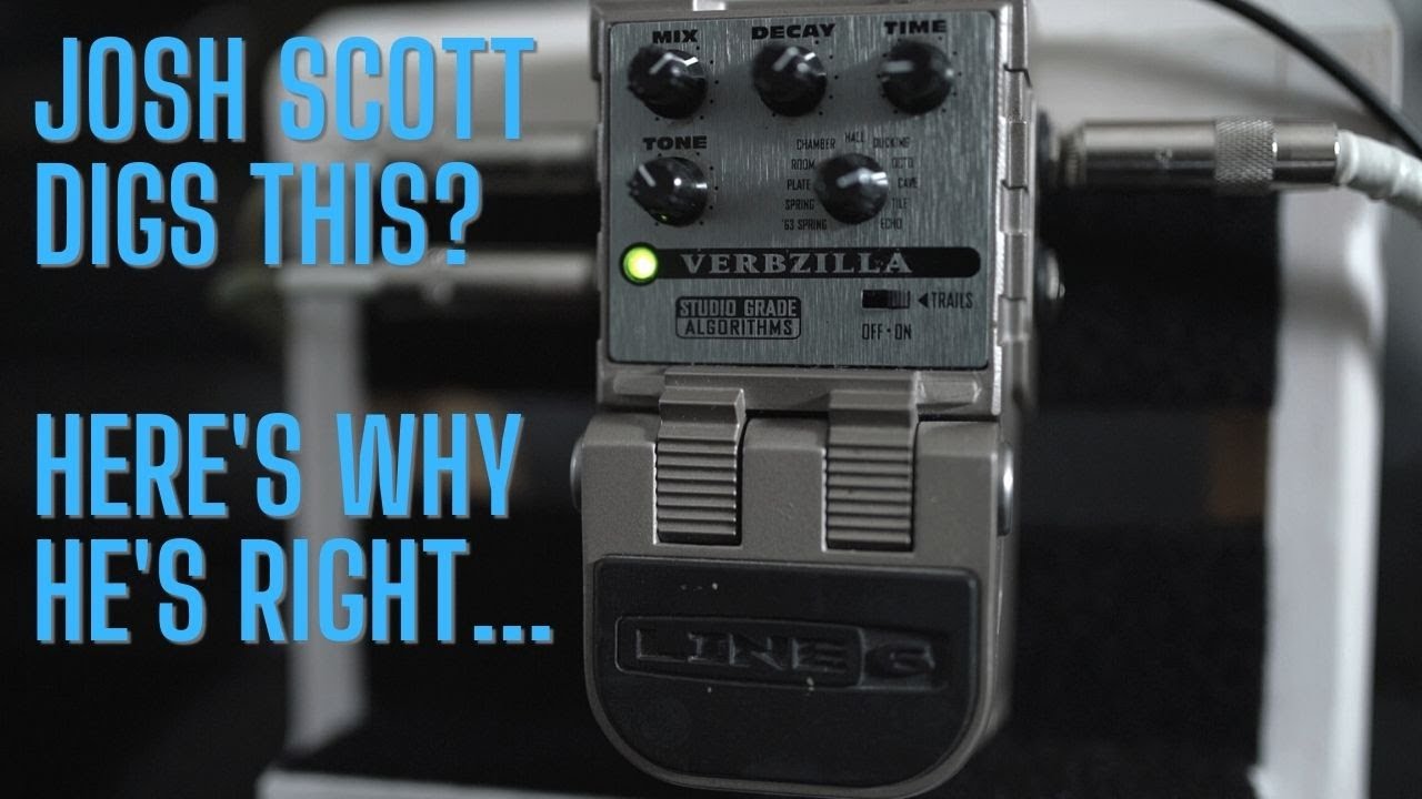 Line 6 Verbzilla Reverb Pedal - YouTube