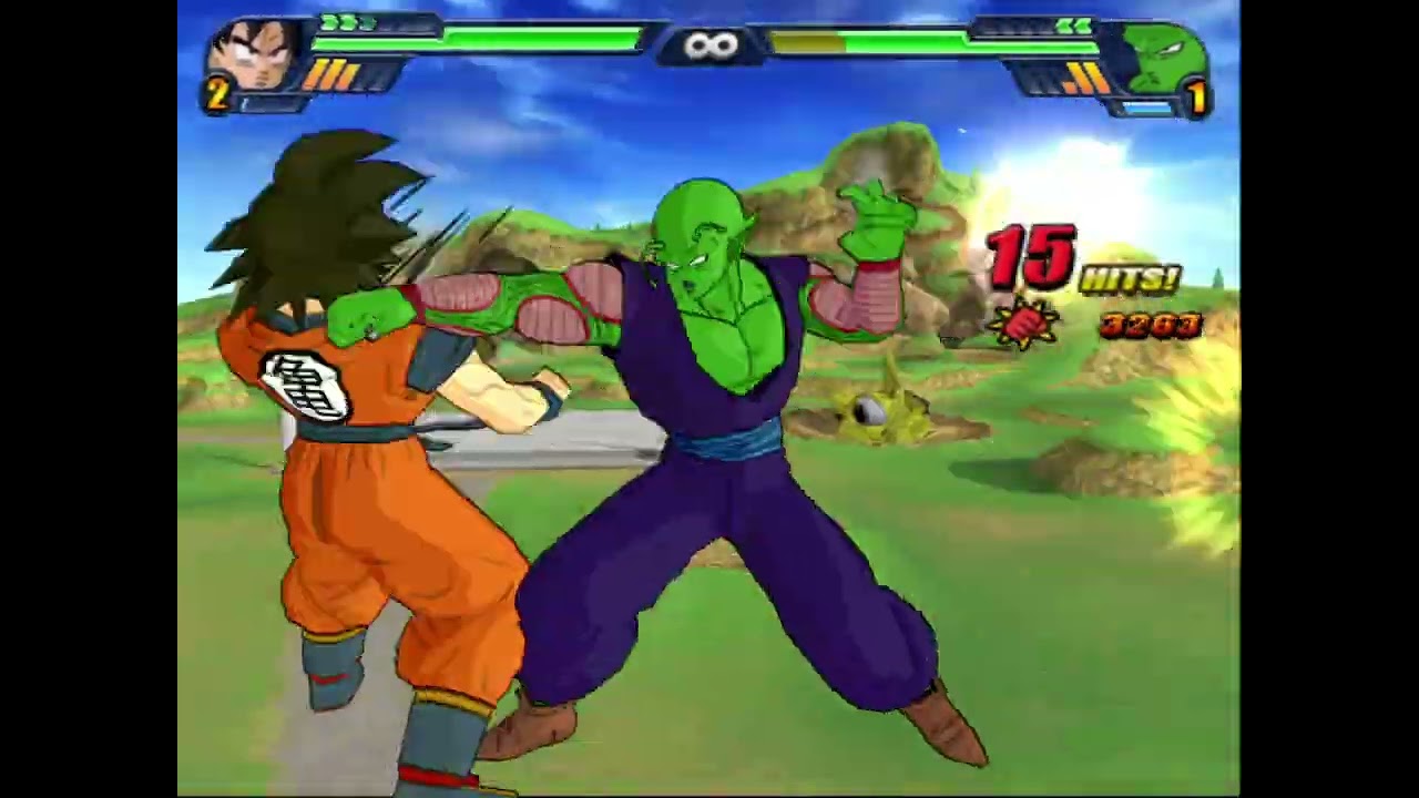 悟空VSピッコロ(CPU vs CPU)【ドラゴンボールZ Sparking! METEOR