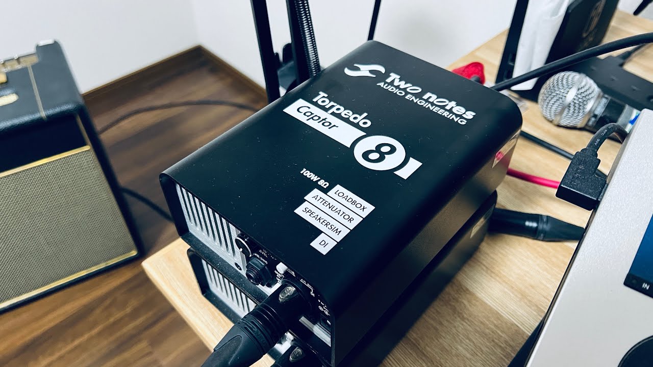 ロードボックス】アンプの音を自宅で気にせず録音【Two Notes Torpedo